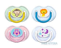 Пустушка силіконова Авент (Avent) SCF196/18, 0-6 місяців, 2 шт