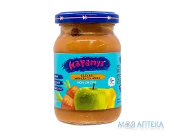 Пюре дитяче Карапуз яблуко, морква і айва 170 г
