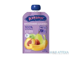 Пюре дитяче Карапуз Фруктовий салатик дой-пак 100 г