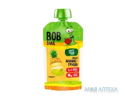 Равлик Боб (Bob Snail) Пюре-смузі ананас, груша 120 г пакет