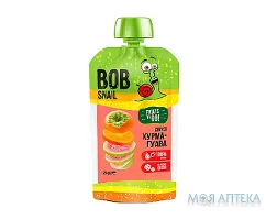 Равлик Боб (Bob Snail) Пюре-смузі хурма, гуава 120 г пакет