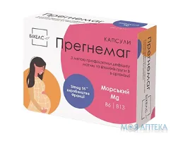 Прегнемаг капсули 400мг №30