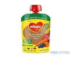 Пюре Milupa (Мілупа) груша, морква, чорнослив, буряк 80 г