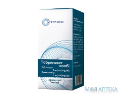 Тобринекст комбі краплі очні фл.-крап. 5 мл №1