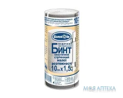 Бинт еластичний медичний Білосніжка малої розтяжності 1,5м х 10см