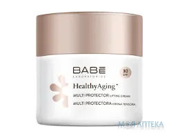 Babe Laboratorios (Бабе Лабораторіос) Healthy Aging Крем для обличчя мультизахисний ліфтинг з DMAE та SPF-30 денний 50 мл
