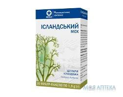 Ісландський мох фільтр-пакет 1,5 г №20