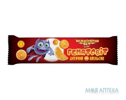 Гематовіт 40 г, з альб., віт. C і апельсином