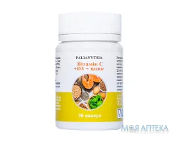 Паляниця (Palianytsia) Вітамін С Д3 Цинк капсули №30