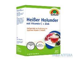 Витамины SUNLIFE (Санлайф) Heibe Holunder Vitamin C + Zink Sticks стик 4 г 20 шт