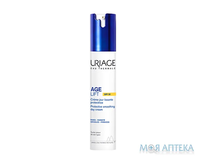 Uriage Age Lift (Урьяж Ейдж Ліфт) Крем для обличчя денний захисний та розгладжуючий SPF30 40 мл №1