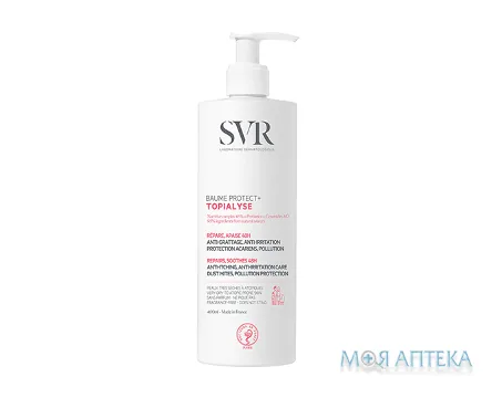 СВР Топіаліс Захисний+ Бальзам для обличчя і тіла (SVR Topialis Protective+ Balm for face and body) 400 мл