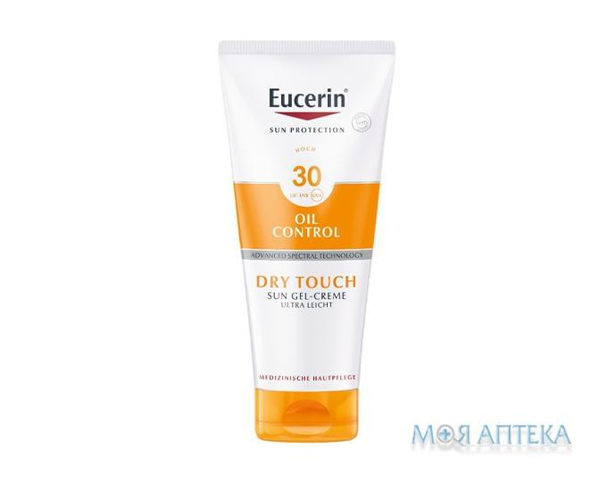 Eucerin ОилКонтроль Сонлцезащитный ультралегкий Гель-Крем SPF-30 мат. эффект 200 мл