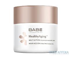 Крем для лица BABE LABORATORIOS (Бабе Лабораториос) Healthy Aging (Хелси Эйджинг) мультифункциональный для очень зрелой кожи 60+ 50 мл