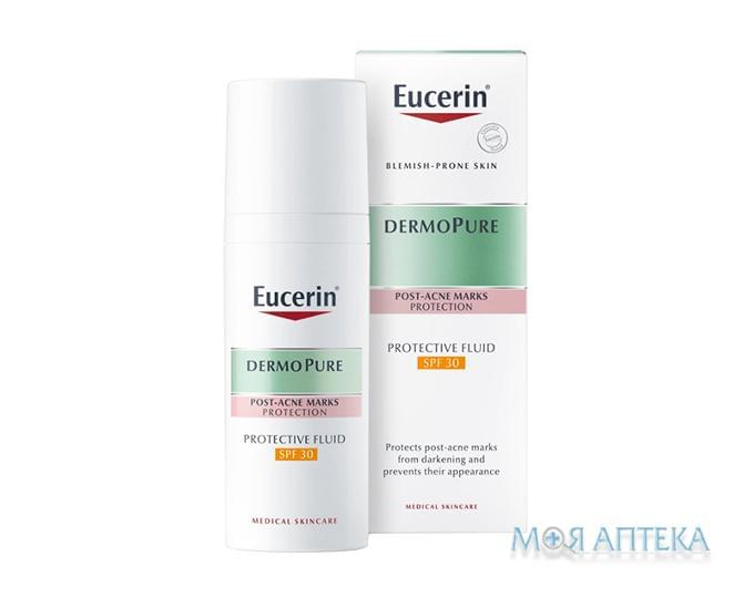 Eucerin ДермоП`юр Захисний Флюїд SPF 30, 50 мл д/проблемн. шкіри