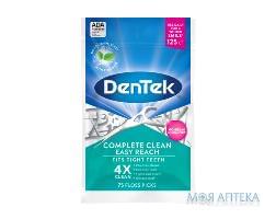 ДенТек (DenTek) Флос-зубочистки Комплексне очищення Задні зуби №125