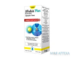 Афлубін Плюс Швидке полегшення сироп від кашлю по 120 мл у пляш. з мірн. ковп.
