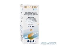 Стерильний офтальмологічний розчин RIBOLISIN Free (Риболізин Фрі), 10 ml (мл)