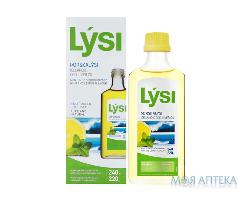 Омега-3 (рыбий жир) LYSI (Лиси) со вкусом лимона и мяты флакон 240 мл