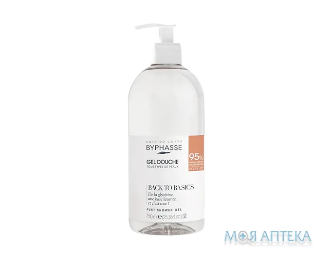 Byphasse (Біфаз) Гель для душу для всіх типів шкіри 750 мл