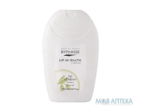 Byphasse (Біфаз) Крем-догляд для душу з олією оливи 500 мл