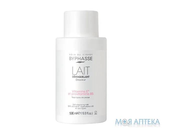 Byphasse (Біфаз) Молочко для очищення обличчя 500 мл