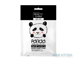 BEAUTY DERM Маска д/лица тканевая отбел. Animal Panda Whitening 25мл