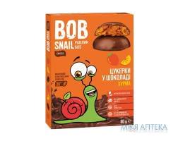 Равлик Боб (Bob Snail) Хурма в бельгійському молочному шоколаді цукерки 60 г
