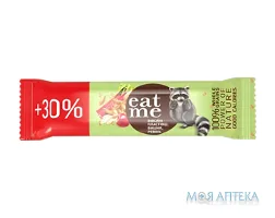 Батончик EatMe (ІтМі) зерновий з ревенем та вишнею біла глазур 40 г