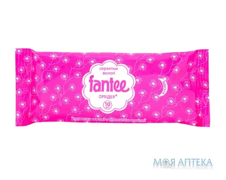 Серветки Вологі Fantee (Фанті) аромат орхідеї №10