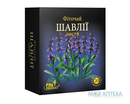 Фіточай №28 Шавлії листя фільтр-пакет 1,5 г №20