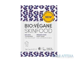 Bio Vegane (Біо Веган) Маска для обличчя Органічні ягоди Асаї для комбінованої шкіри 16 мл