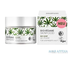 Bio Vegane (Біо Веган) Крем для обличчя Органічний Канабіс догляд 24 години для втомленої шкіри 50 мл