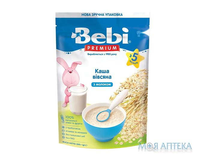 Каша Молочная Bebi Premium (Беби Премиум) овсяная с 5 месяцев, 200 г