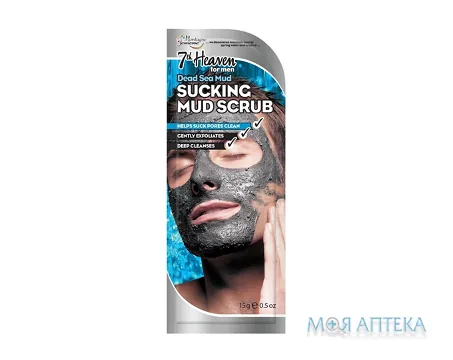 Севенс Хевен (7th Heaven) Маска-скраб для чоловіків 15 г