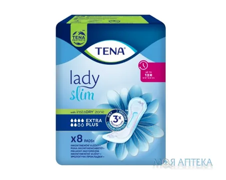 Прокладки урологічні Tena Lady Slim Extra Plus №8