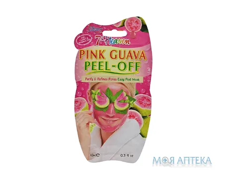 Севенс Хевен (7th Heaven) Маска-плівка для обличчя Рожева гуава 10 мл