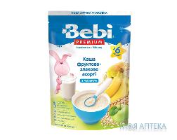 Каша Молочная Bebi Premium (Беби Премиум) фруктово-злаковое ассорти с 6 месяцев 200 г