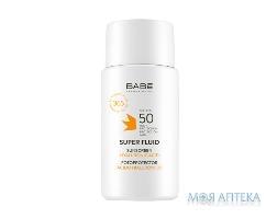 БАБЕ Cонцезахисний супер флюїд  SPF 50  для всіх типів шкіри 50 мл