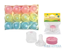 Соска силіконова Курносики кругла 7030 №12