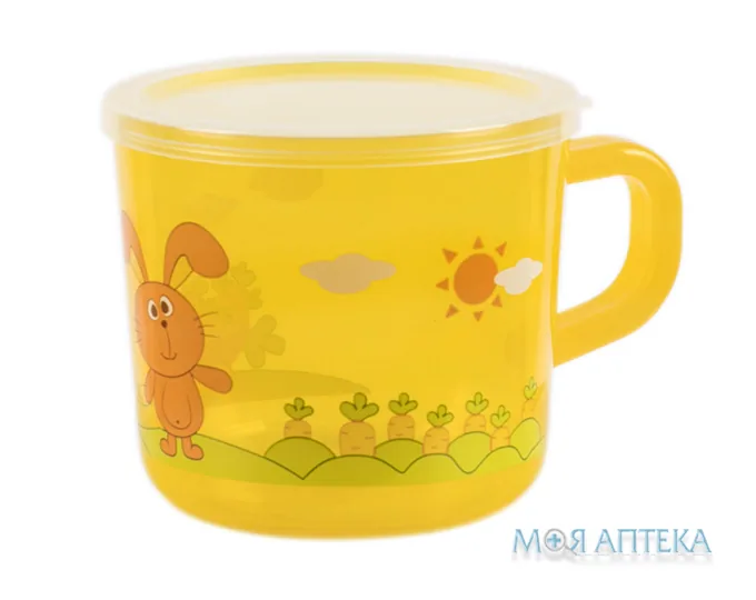 Чашка Для Пиття Baby Team (Бебі Тім) 6007 прозора, 200 мл