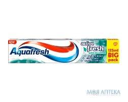 Зубна Паста Аквафреш (Aquafresh) Заряд свіжості з ментолом 125 мл