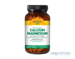 Country Life Кальций-Магний витамин D3 120 капсул