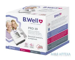 Тонометр B.Well (Б.Велл) PRO-39 на зап`ясток у комплекті з футляром