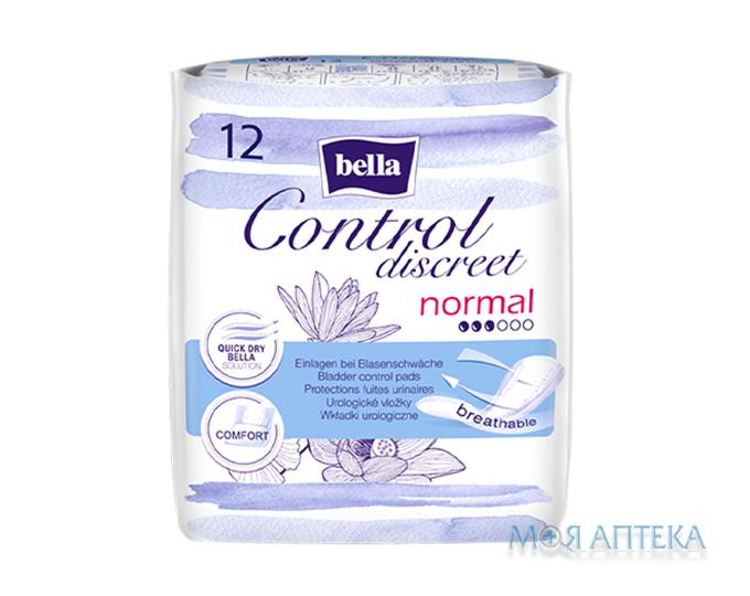 Прокладки урологические Bella Control Discreet (Белла Контрол Дискрит) Normal №12