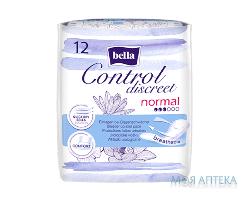 Прокладки урологические Bella Control Discreet (Белла Контрол Дискрит) Normal №12