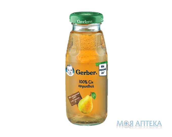 Сік Gerber (Гербер) грушевий 175 мл