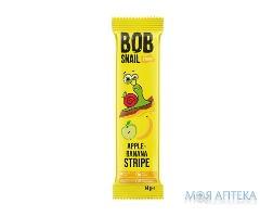Улитка Боб (Bob Snail) Яблоко-Банан страйпсы 14 г