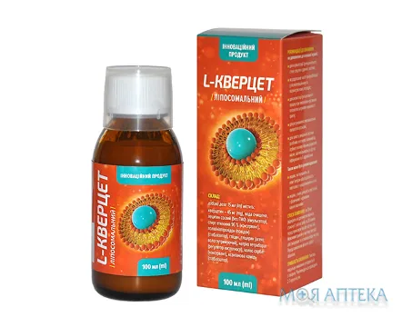 L-Кверцет суспензія ор. по 100 мл у флак.