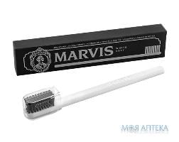 Зубна щітка Marvis (Марвіс) білого кольору м’яка